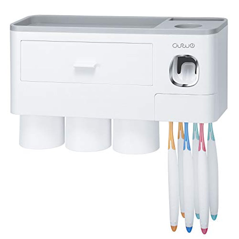 Pretigo Wall-Mounted Toothbrush Holder