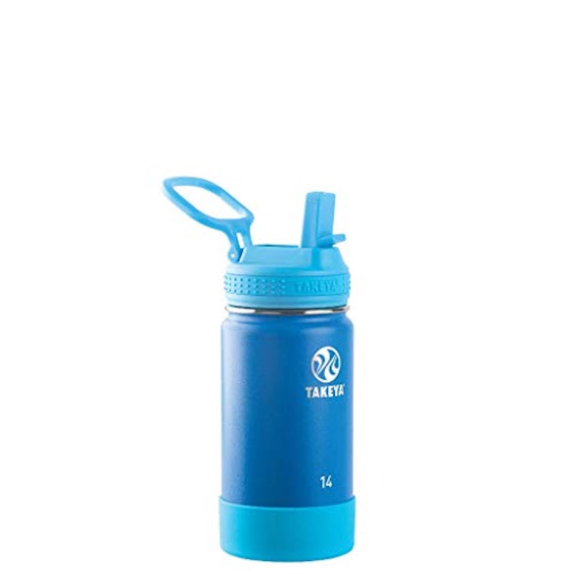 Takeya Kids Insulated Water Bottle w/Straw Lid
