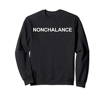 Nonchalance Pullover Sweatshirt