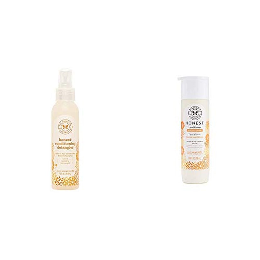 The Honest Company Sweet Orange Vanilla Conditioning Detangler Spray and Conditioner