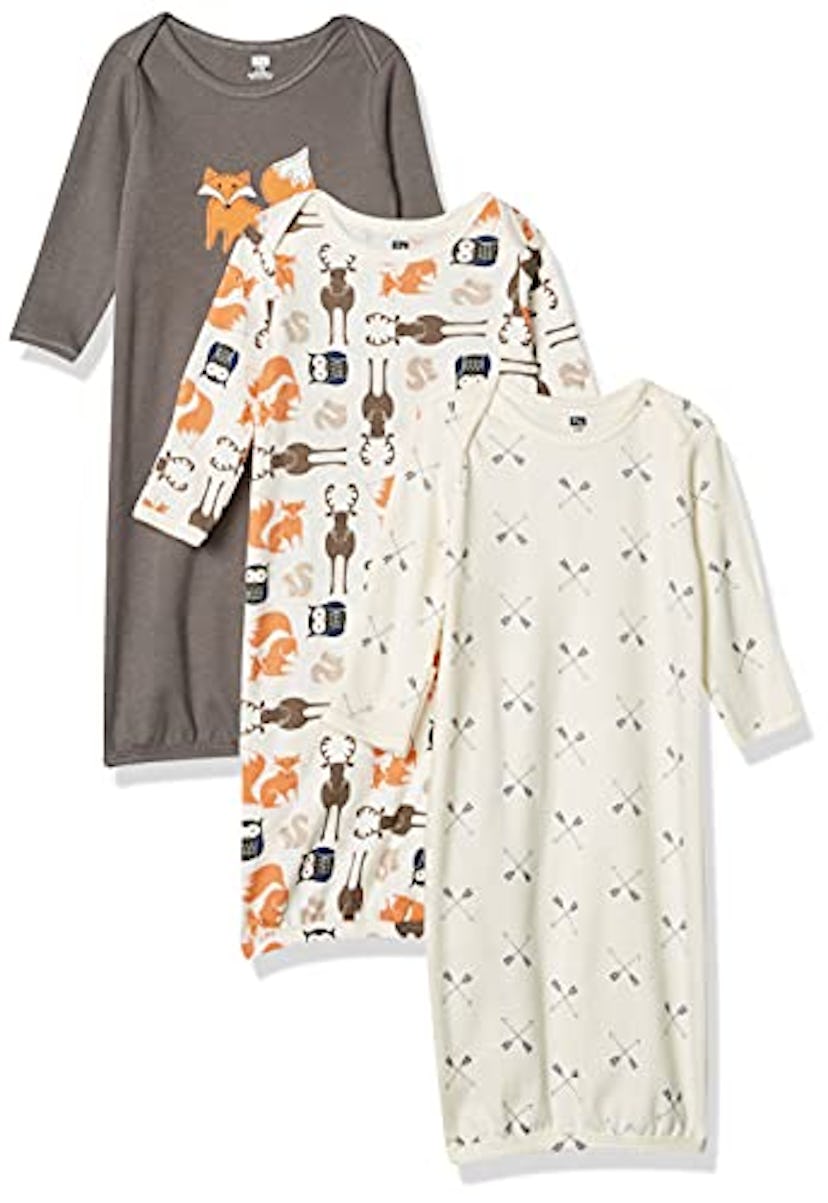 Hudson Baby Unisex Cotton Gowns