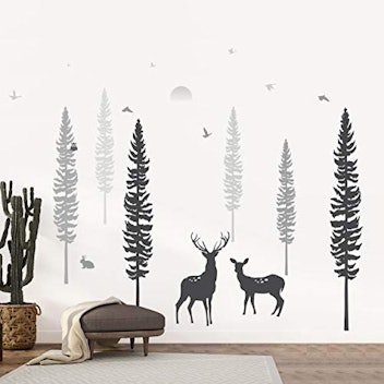 Timber Artbox Dreamy Forest Nursery Wall Decal