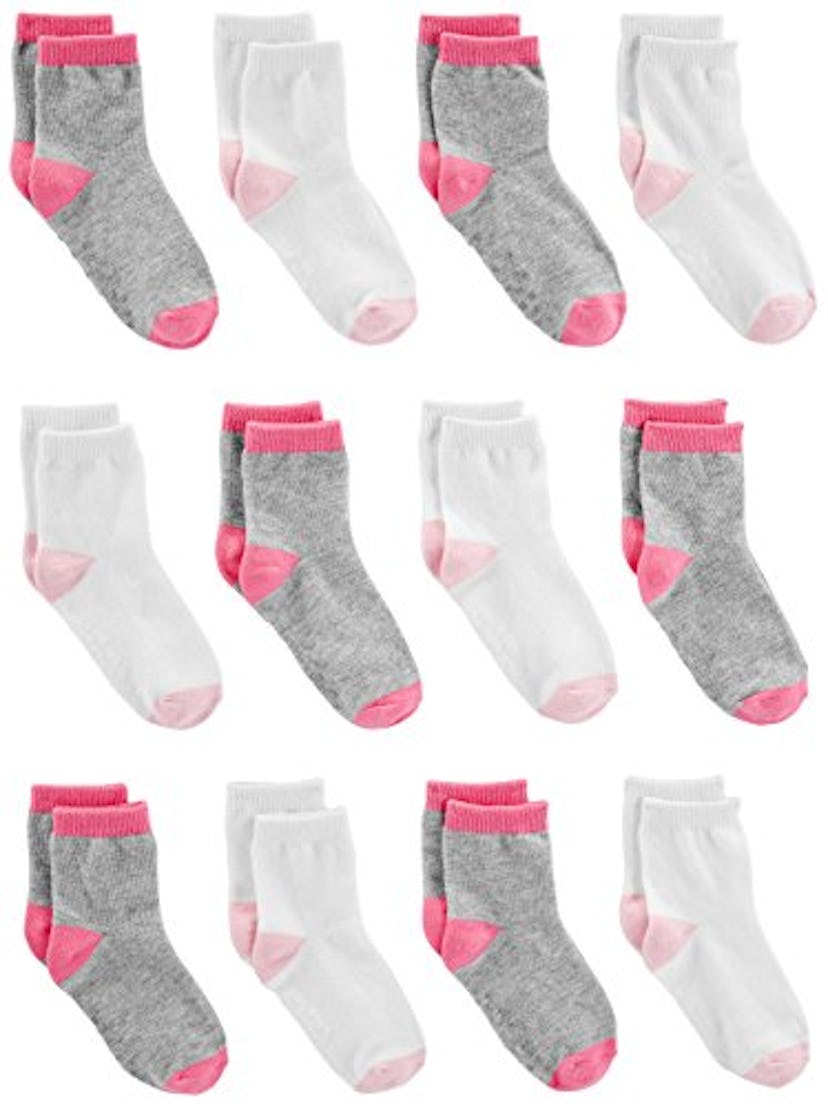 Simple Joys by Carter's Girls' Crew Socks