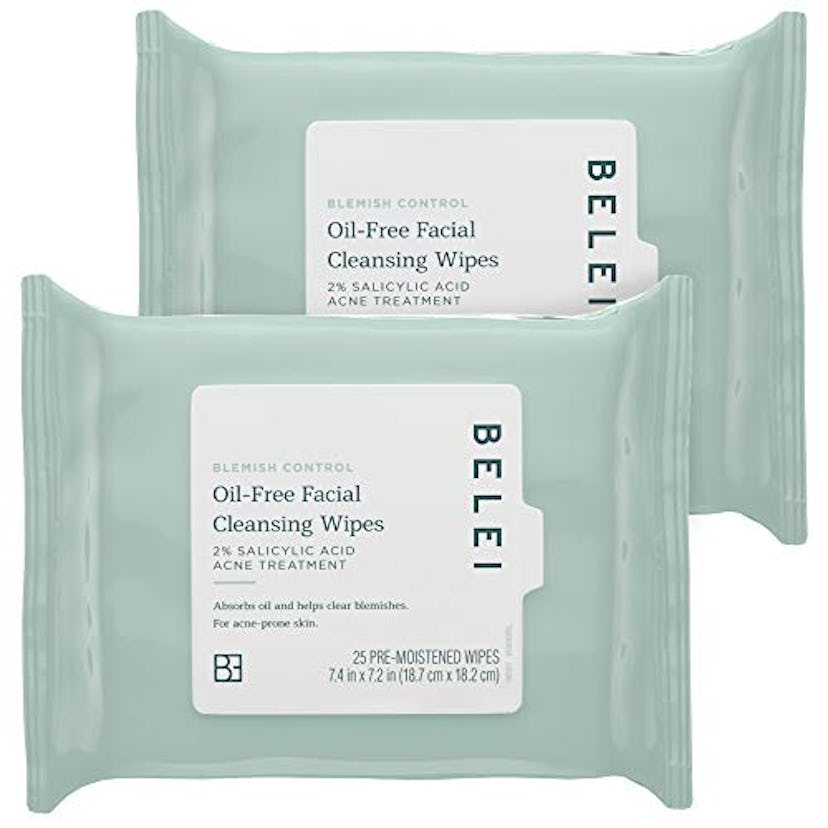 Oil-Free Blemish Control Facial Cleansing Wipes