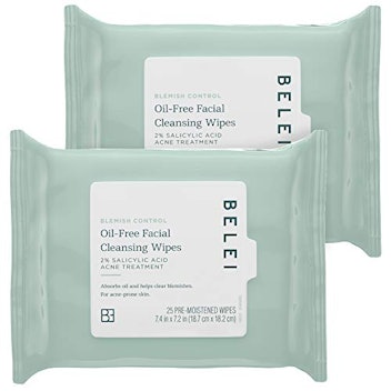 Oil-Free Blemish Control Facial Cleansing Wipes