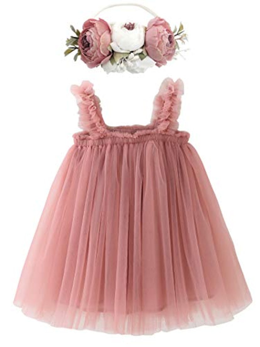 BGFKS Layered Tulle Tutu Dress