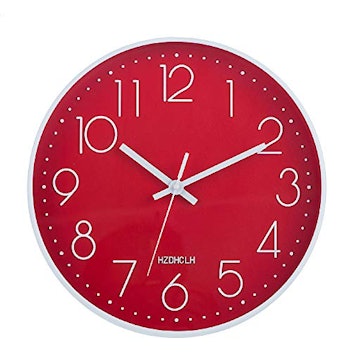 HZDHCLH 12 inch Silent Wall Clock