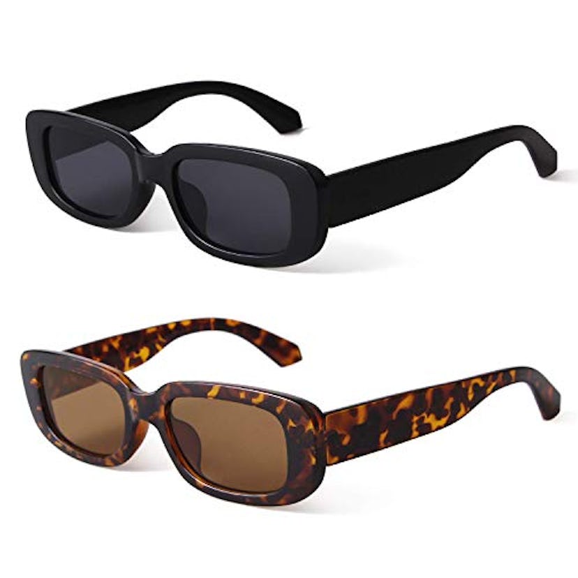 BUTABY Rectangle Sunglasses (Set of 2)