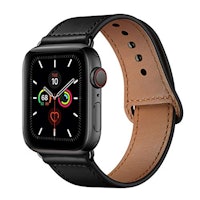 YALOCEA Leather Apple Watch Band