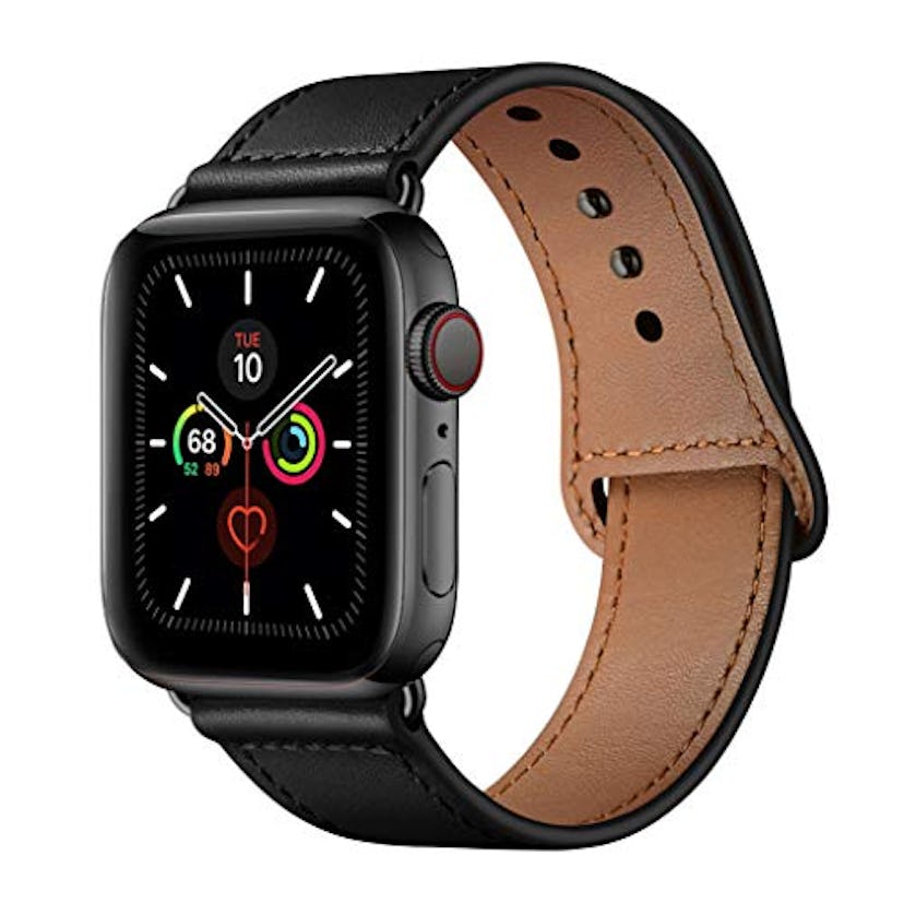 YALOCEA Leather Apple Watch Band