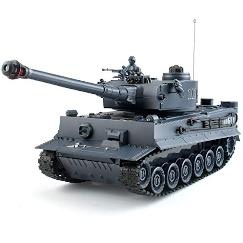 BEAURE 1:28 RC US MIA2 Army Battle Tank