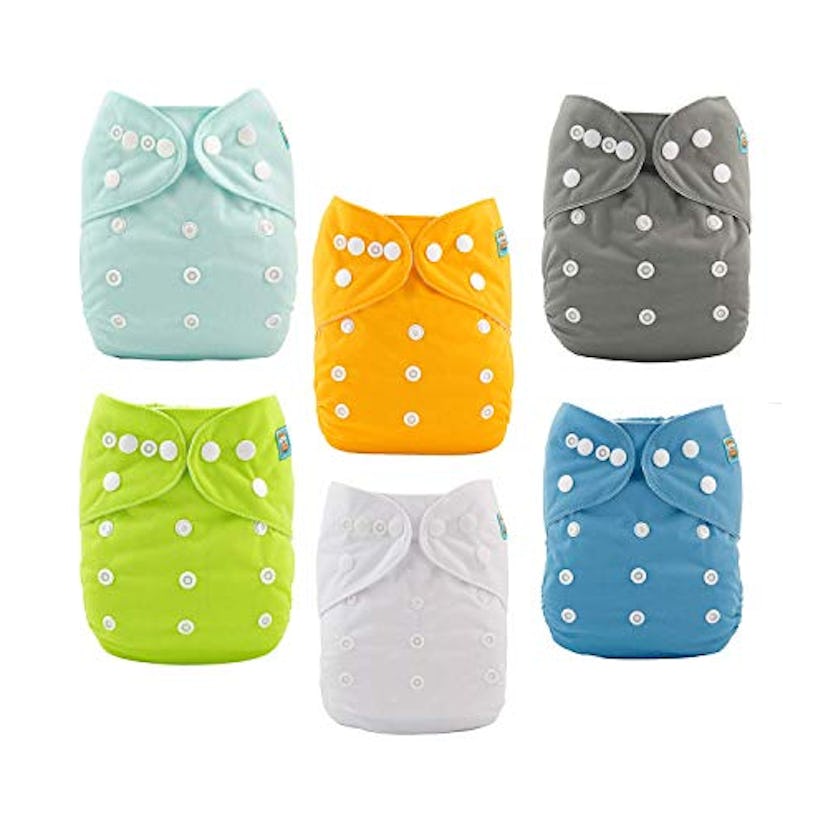 ALVABABY Baby Cloth Diapers