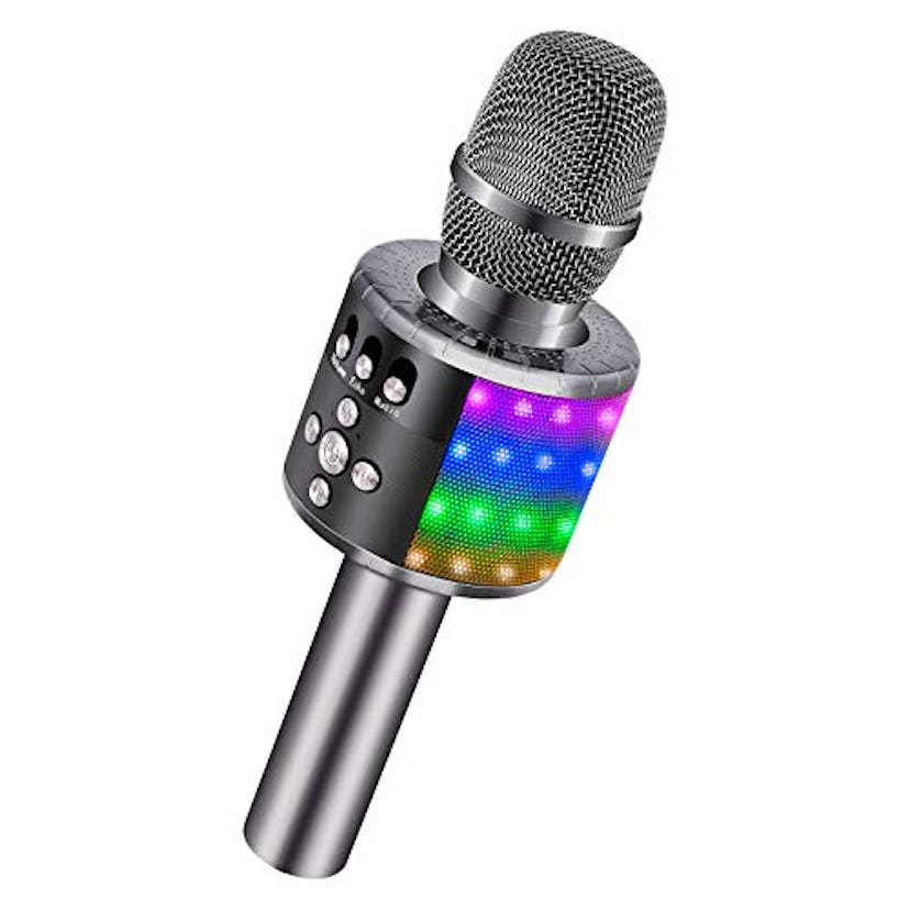 Bonaok Wireless Bluetooth Karaoke Microphone