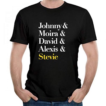 Johnny & Moira & David & Alexis & Stevie shirt 