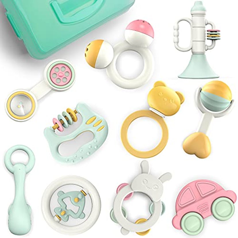 Gizmovine Baby Toys Rattles Set