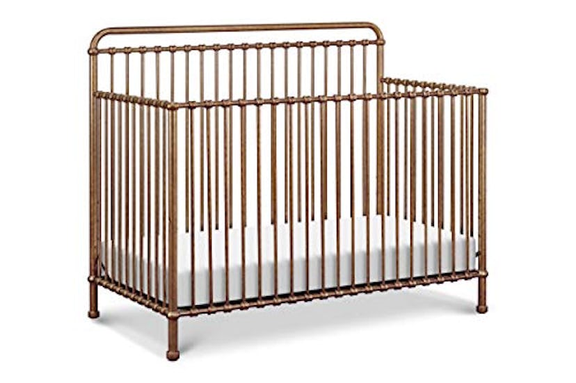 Million Dollar Baby Classic Winston 4-in-1 Convertible Crib in Vintage Gold