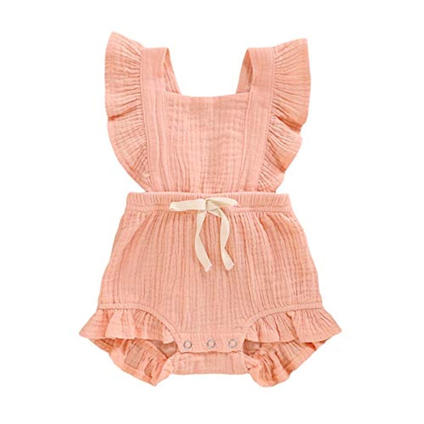 Younger Tree Ruffled Romper