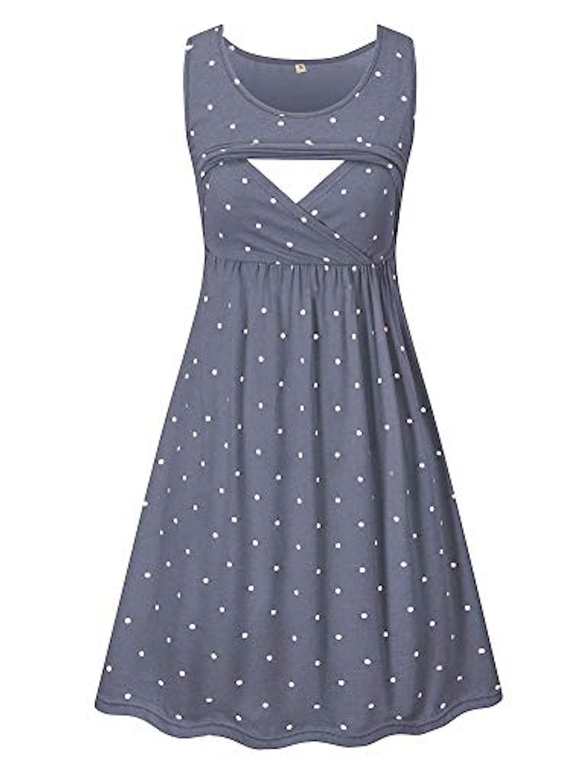 Liu & Qu Sleeveless Nursing Dress