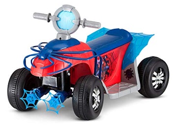 Marvel's Spider-Man Premium Toddler Quad, 6V Ride-On Toy