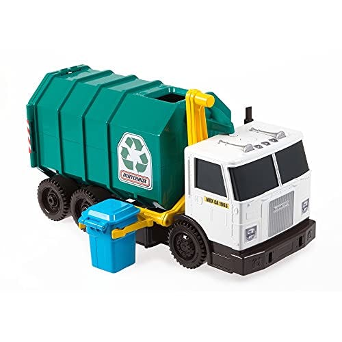 garbage truck toy that picks up toys