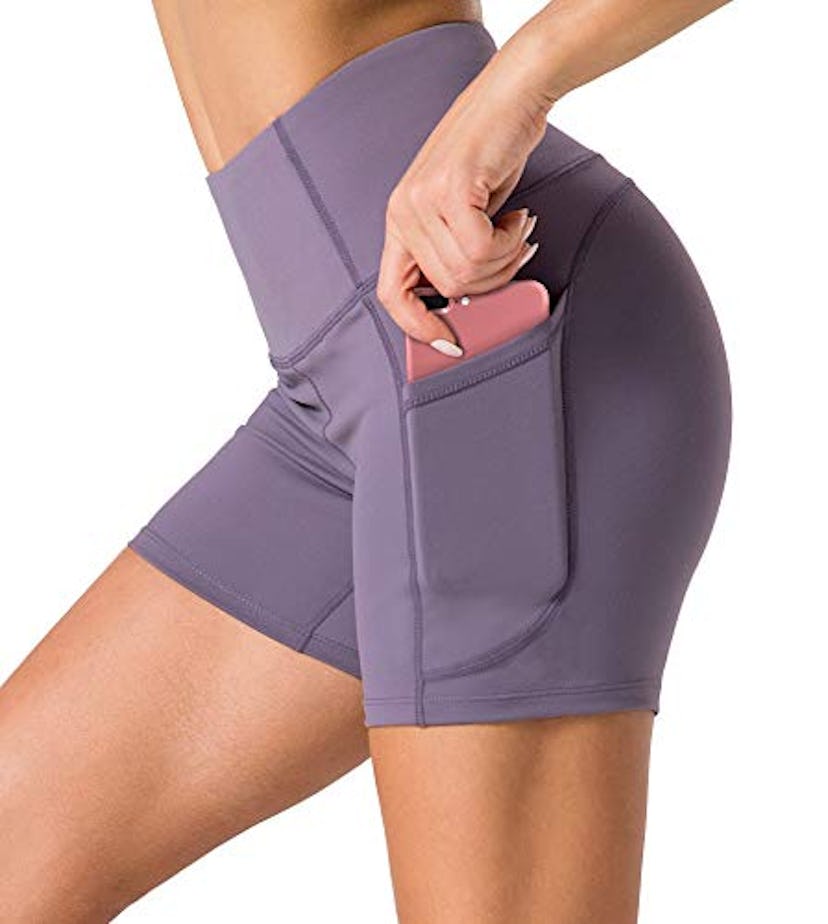 Dragon Fit High Waist Tummy Control Running Workout Shorts