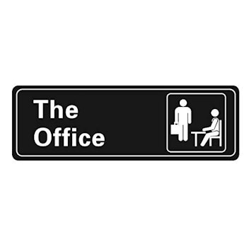 The Office Self Adhesive Sign