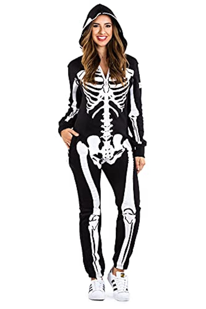 Tipsy Elves' Women's Skeleton Onesie