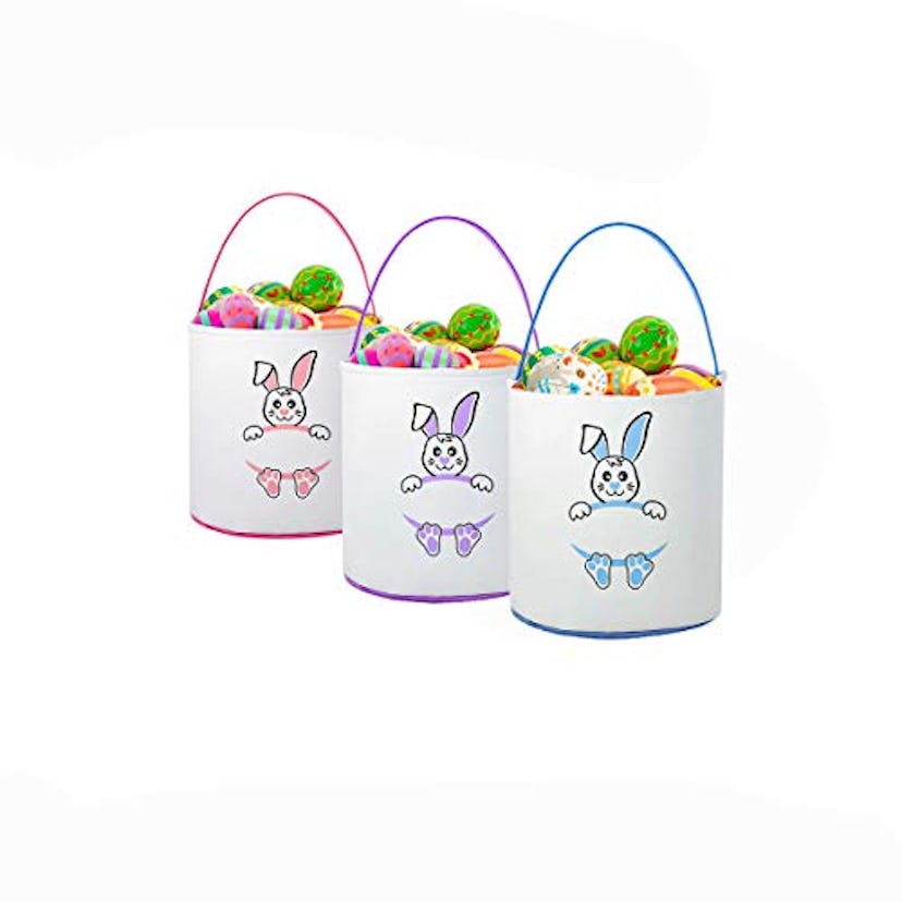 Easter Bunny Basket Bags (3-Pack)