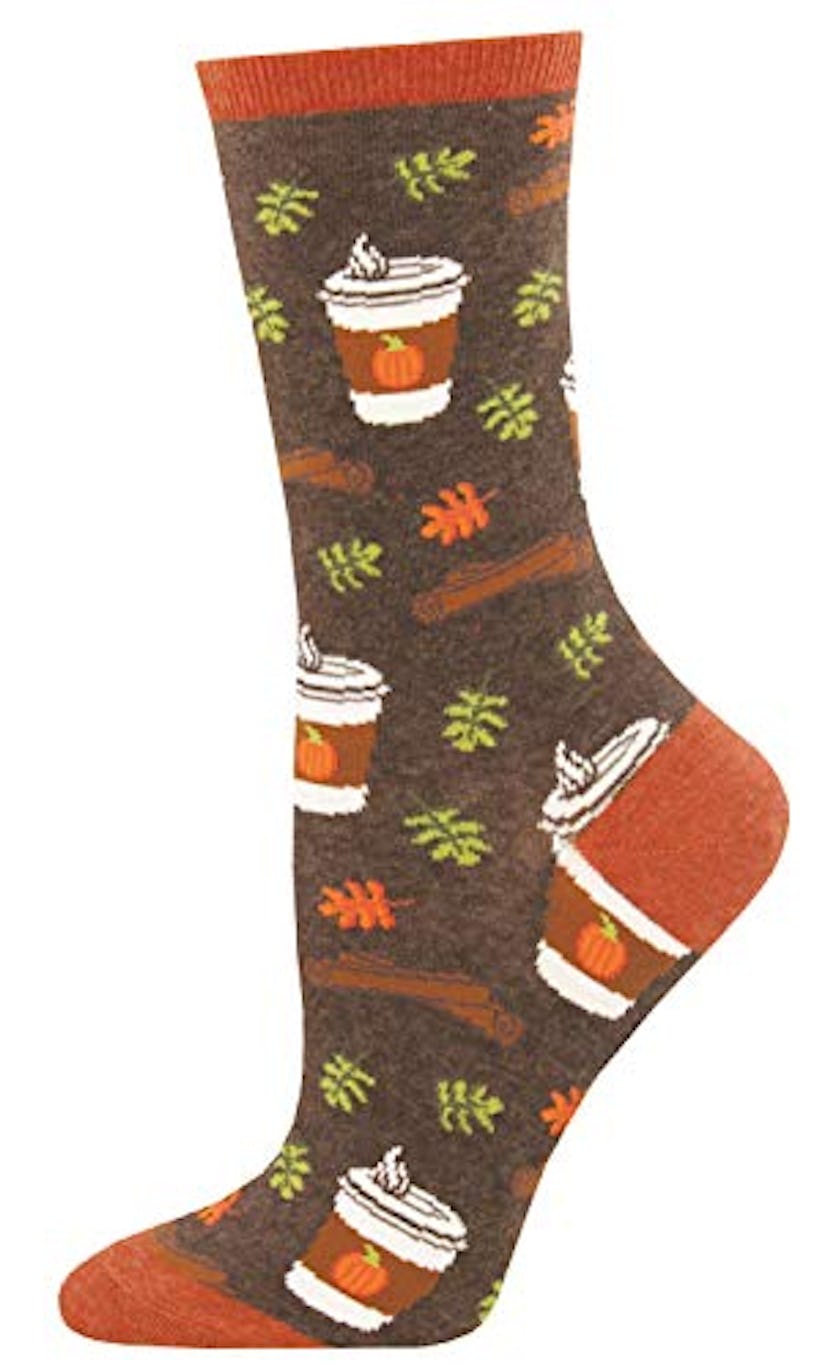 Socksmith "Pumpkin Spice Up Your Life" Crew Socks