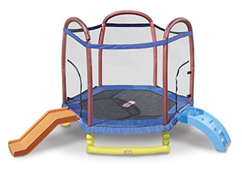 Little Tikes 7-Ft Climb 'N Slide Trampoline