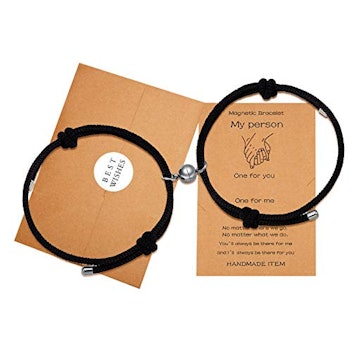 Ldurian Magnetic Personalized Couple Bracelets