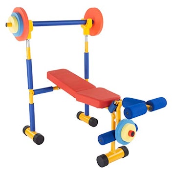 Hey! Play! Toy Bench and Leg Press