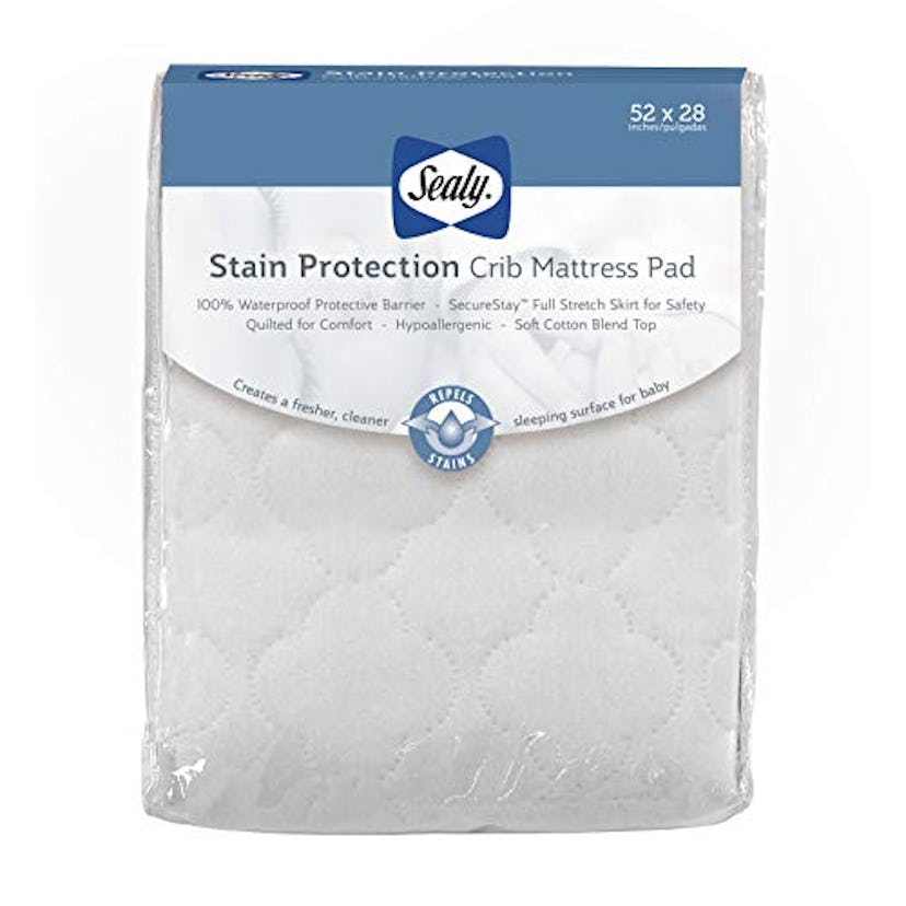 Sealy Stain Protection Fitted Mattress Cover