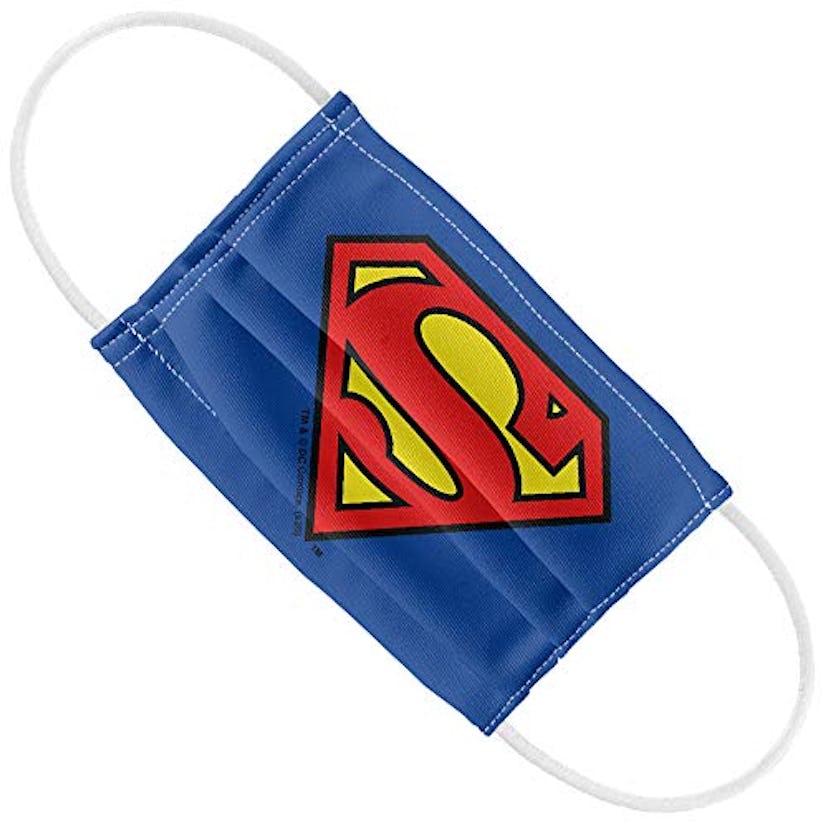 Superman Classic S Reusable Kids Face Mask