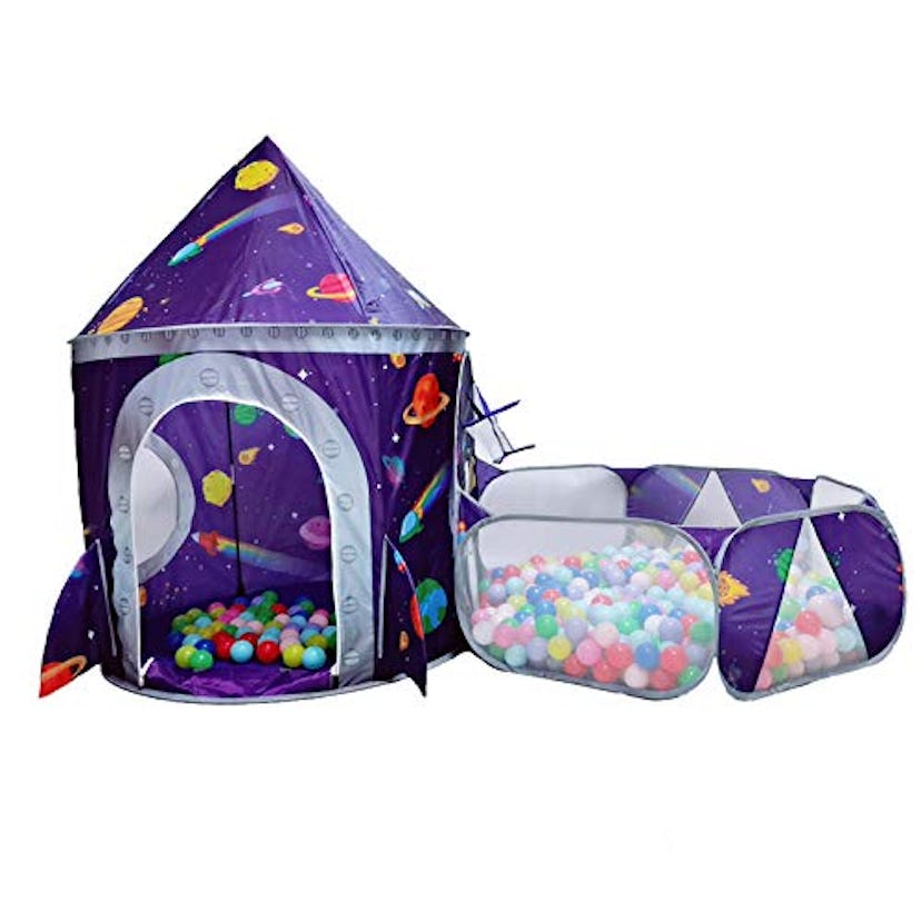 LOJETON 2pc Rocket Ship Ball Pit