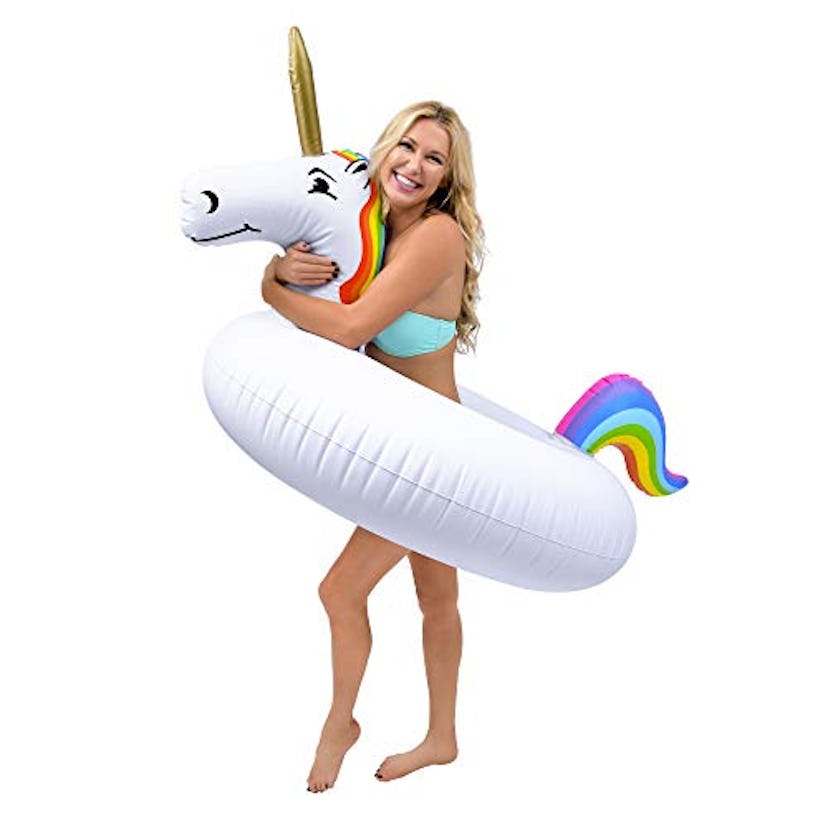 GoFloats Unicorn Pool Float Party Tube