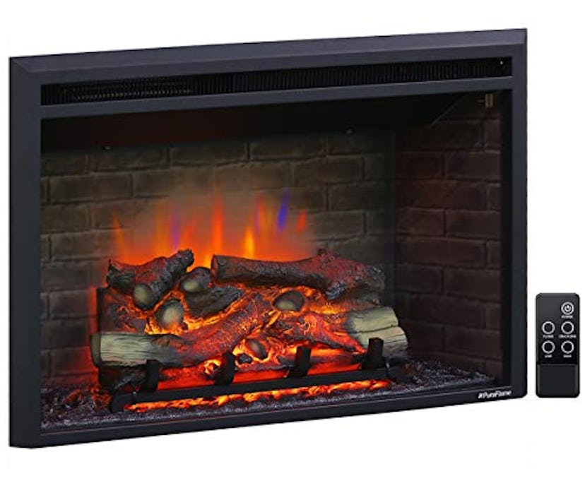 PuraFlame Western Electric Fireplace Insert