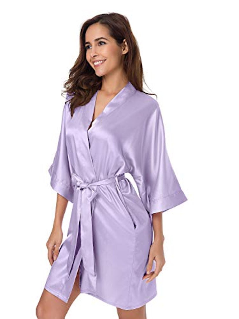 SIORO Satin Robe