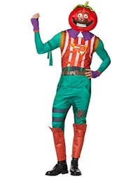 Spirit Halloween Adult TomatoHead Fortnite Costume