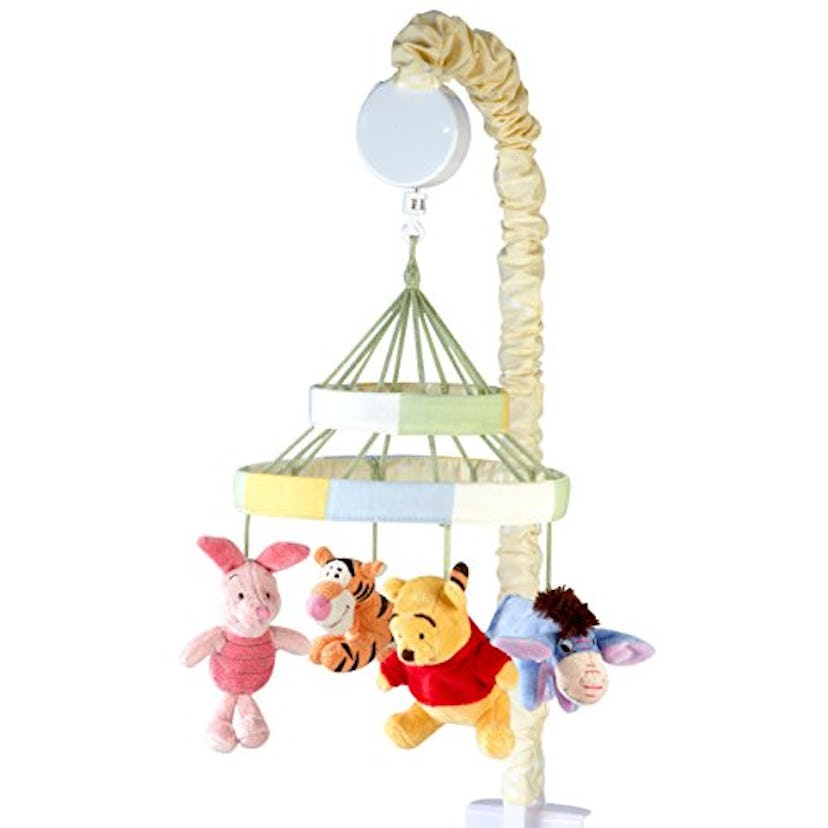 Disney Winnie The Peeking Pooh Nursery Crib Musical Mobile