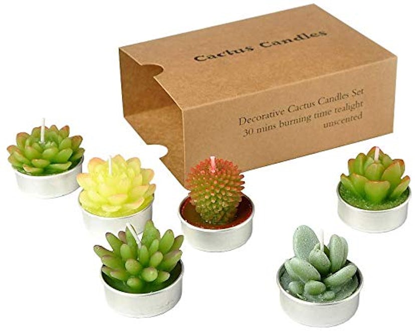 SanSeng Cactus Tealight Candles