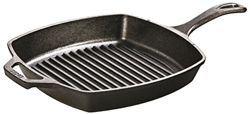 Lodge Pre-Seasoned Cast Iron Grill Pan