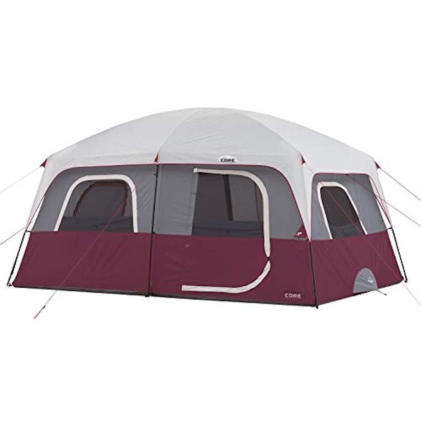 Core 10 Person Straight-Wall Cabin Tent