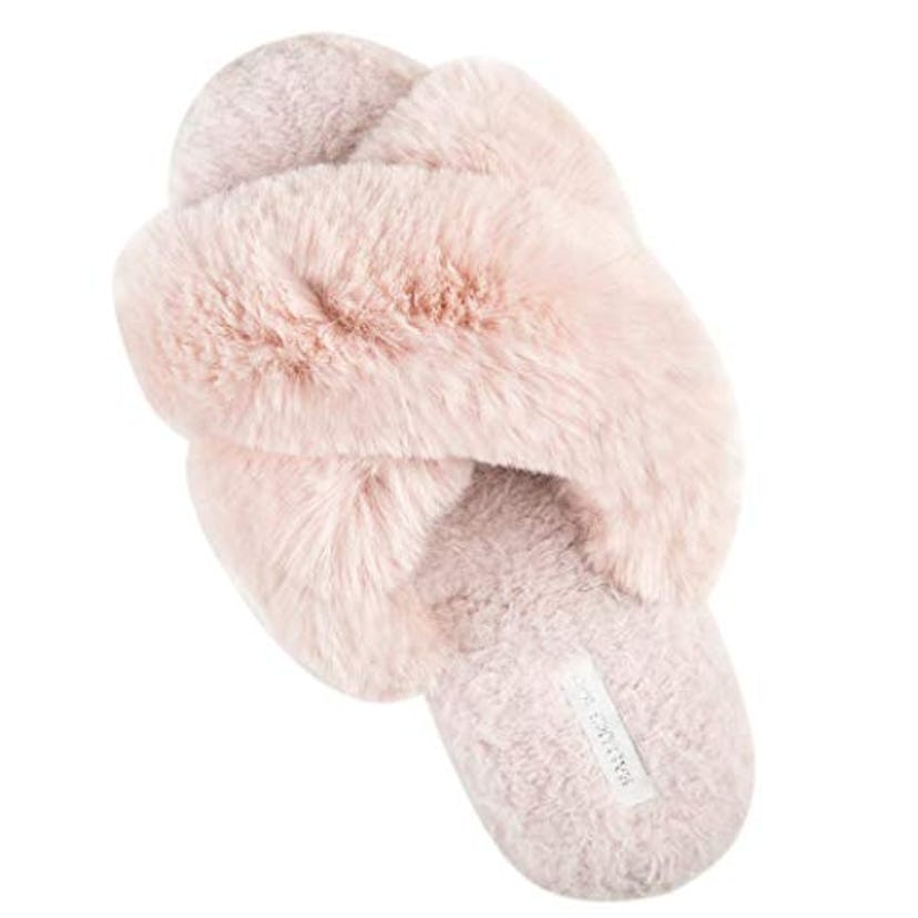 HALLUCI Soft Plush Fleece Slippers