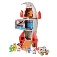 CP Toys Plastic Space Mission Rocket Ship Toy