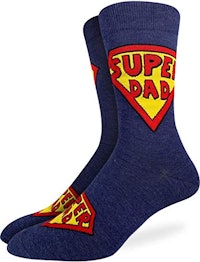 Good Luck Sock Super Dad Socks