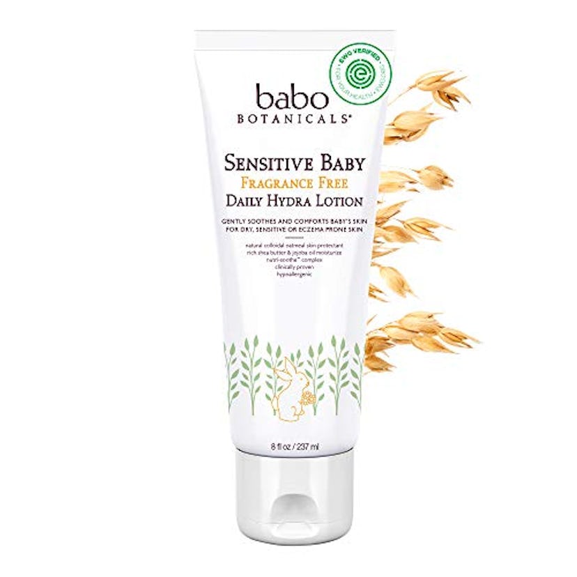 Babo Botanicals Sensitive Baby Daily Hydra Lotion with Shea Butter, Chamomile and Calendula