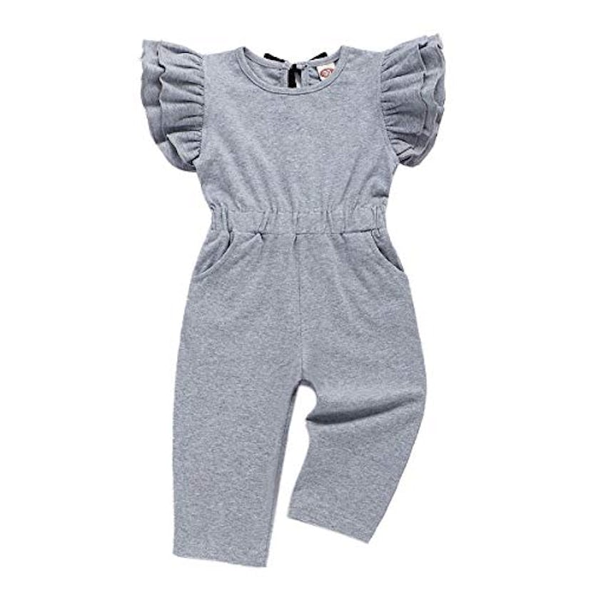 YOUNGER STAR Ruffle Sleeve Jumpsuit