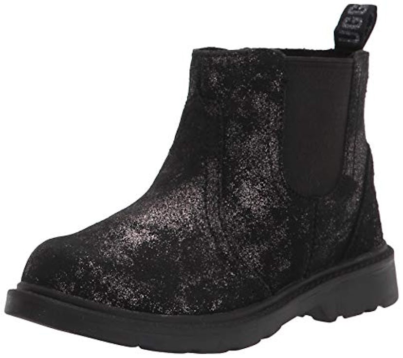 UGG Unisex-Child K Bolden Metallic Fashion Boot