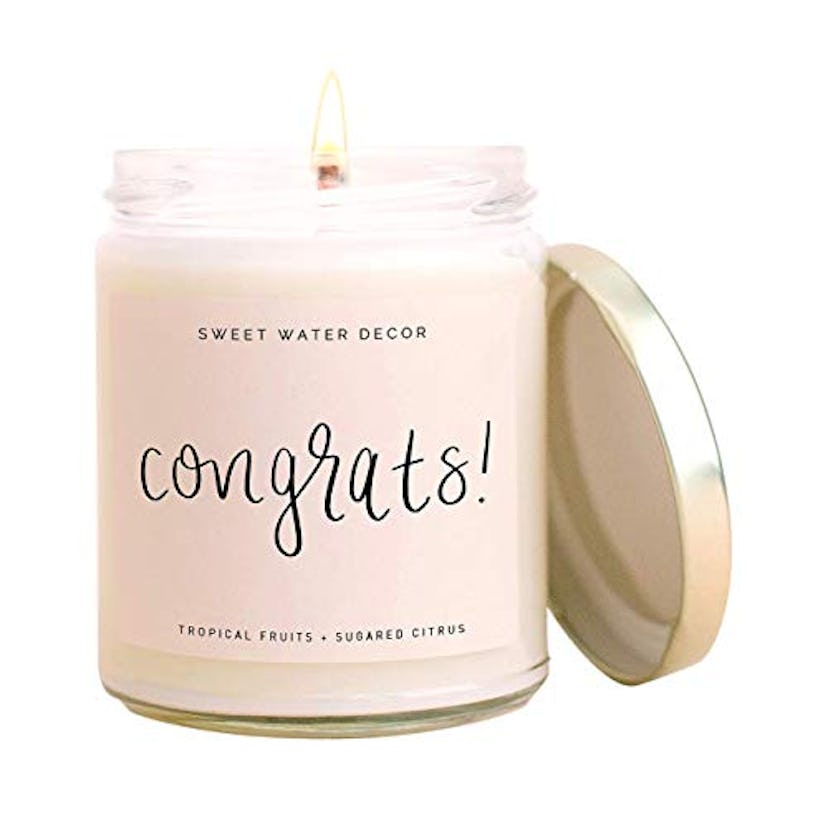 Sweet Water Decor Congrats Candle
